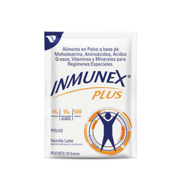 Inmunex Plus ® Vainilla Latte Polvo – Sobre 131 G